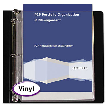 C-Line® Super Heavyweight Vinyl Sheet Protectors, Clear, 2 Sheets, 11 X 8 1-2, 50-bx freeshipping - TVN Wholesale